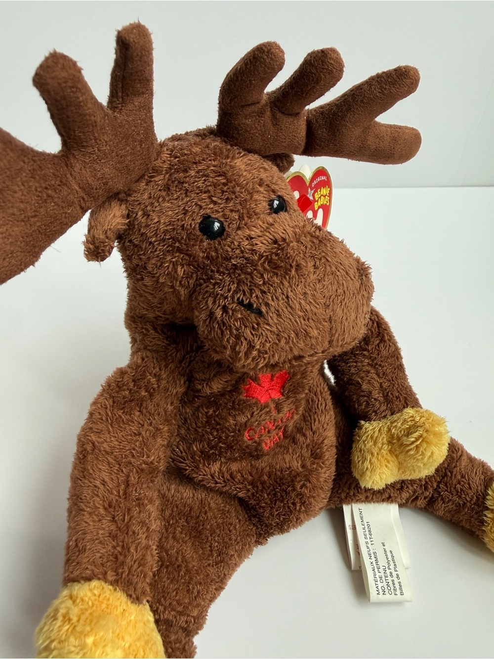 Ty Beanie Baby “Villager” Moose Canada Day Exclusive 2005 - Picture 3 of 5